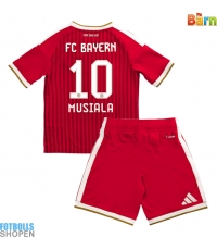 Billiga Bayern Munich Jamal Musiala #10 Hemmatröja Barn 2026-27 Kortärmad (+ Korta byxor)
